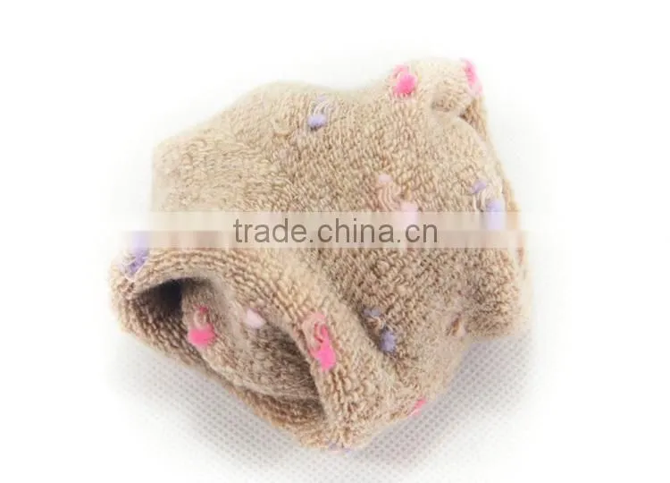 Cute flower printing Wool socks female socks thick warm thick winter socks for women