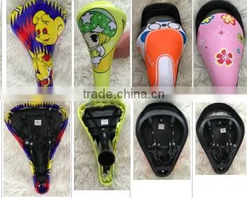 Carbon Children bicycle saddle/bike seat with various colour