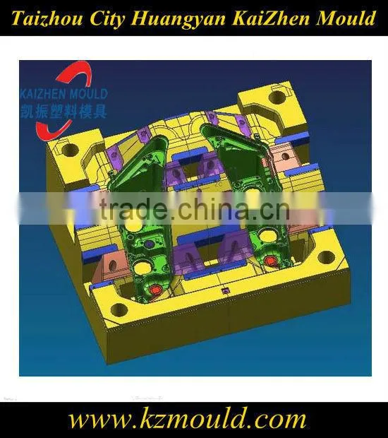 Plastic car front lamp injection mold,auto lamp mold