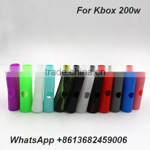 wholesale kbox 200w silicone Skin Antislide mod box Sleeve with high quality