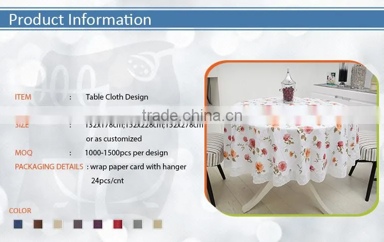 Good Selling Design Table Cloth