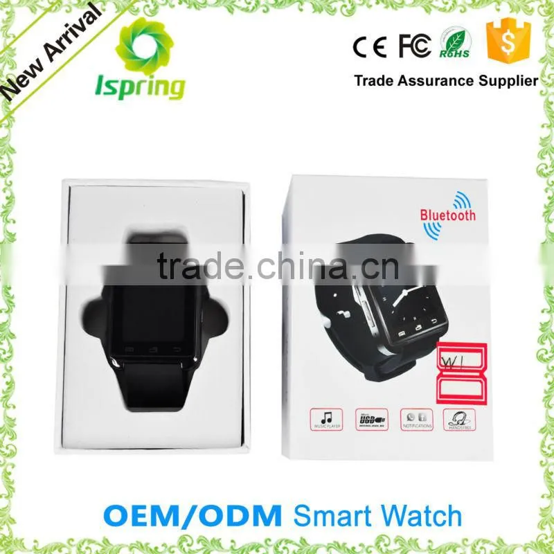 2016 New Smartwatch Bluetooth Smart Watch For Iphone & Samsung Android Phone Relogio Inteligente Reloj A9 Smart Watch