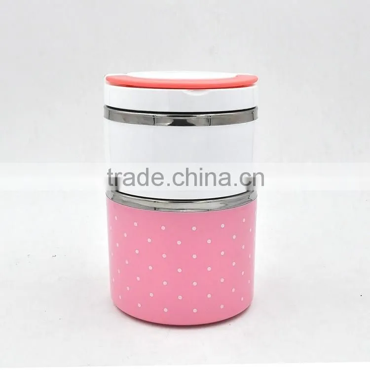 wholesale school stainless steel insulated lunch box with handle