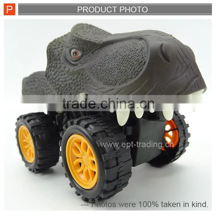 New plastic friction cartoon animal truck toy for kids