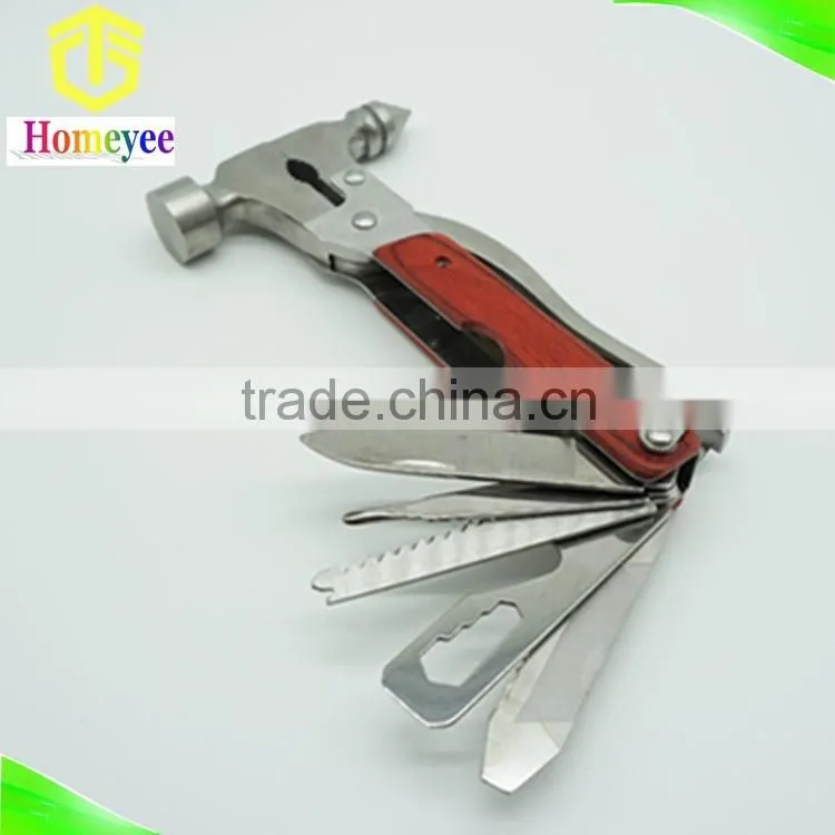 multifunction hammer tools camping hunting rescue hammer