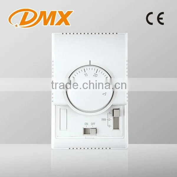 Mechanical room temperature controller for central air conditioner