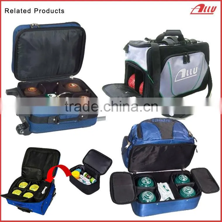 2014 New Lawn Bowls Bag with wheels China OEM
