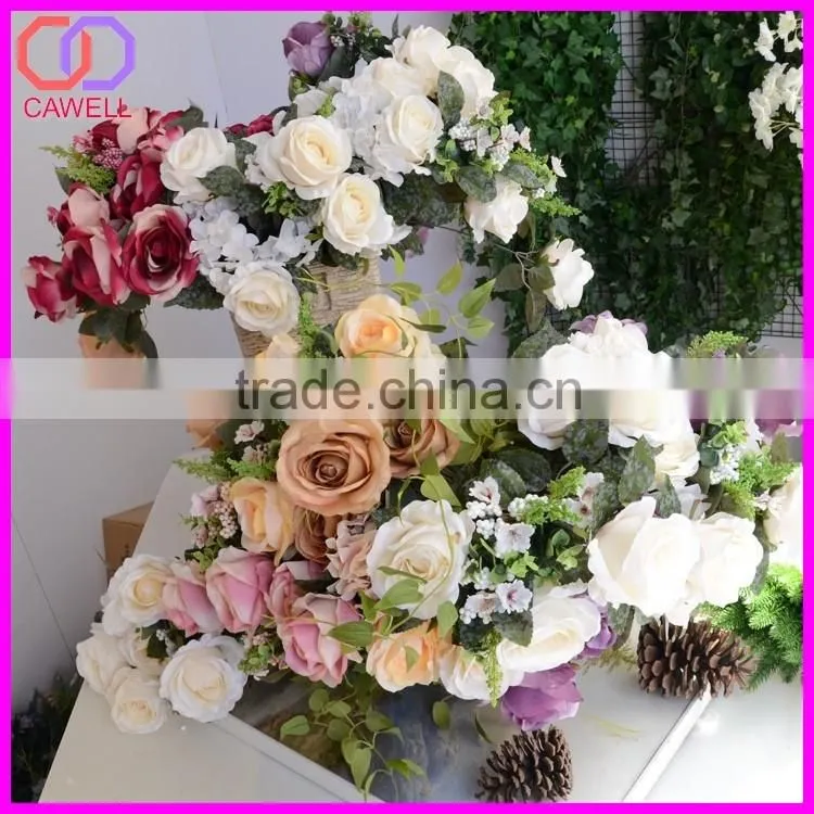 fake rose bushes,artificial wholesale cabbage rose