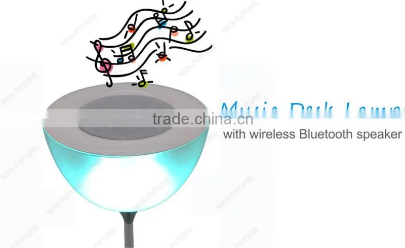 Multi-color Led Tabel Lamp with Bluetooth speaker,Touch Control led desk lamp