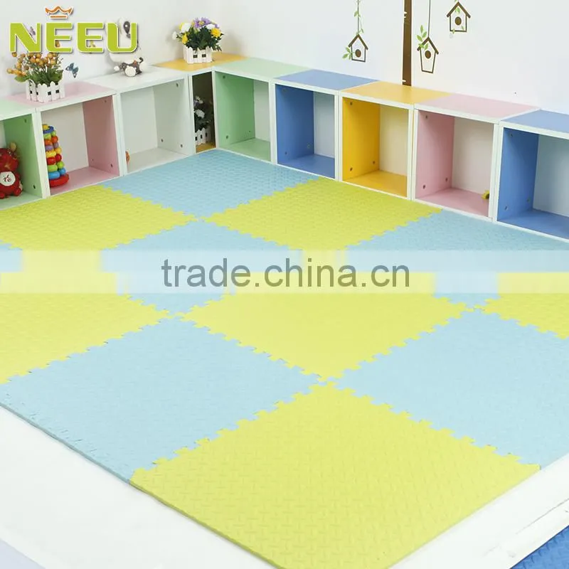 EVA non-toxic baby play foam interlocking floor mat