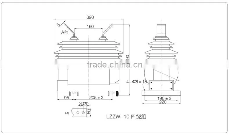 LZZW-10/LZZBJ71-10 full sealed current trnsformers
