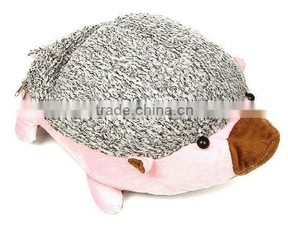 Warmer with hedgehog design