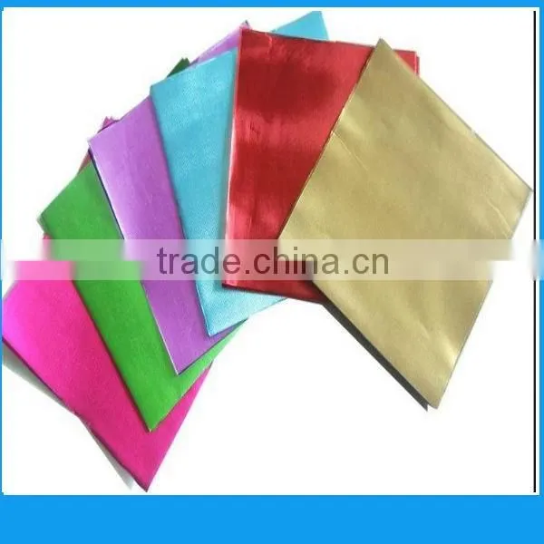 Soft Temper and Coated Treatment aluminum foil for chocolate wrapping
