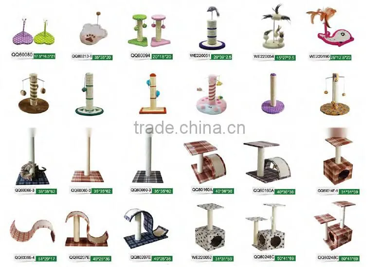 15 Years Factory Sisal Tree Cat Condo / Kitty Tree / Sisal Cat Furniture