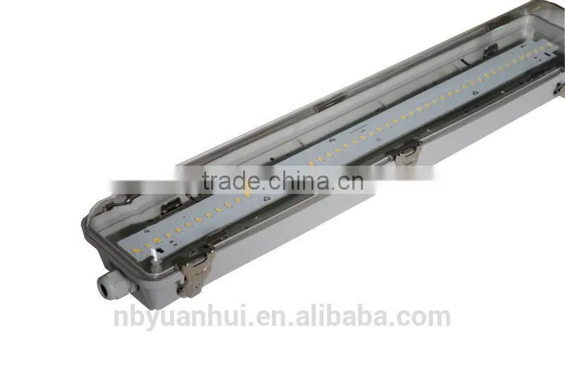 54W 1560mm 2ft CE ROHS led vaporproof lights for Production workshop