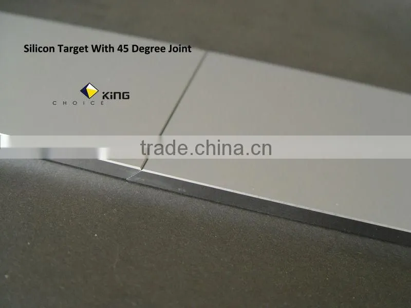 Silicon with 45 degree joint Si sheet