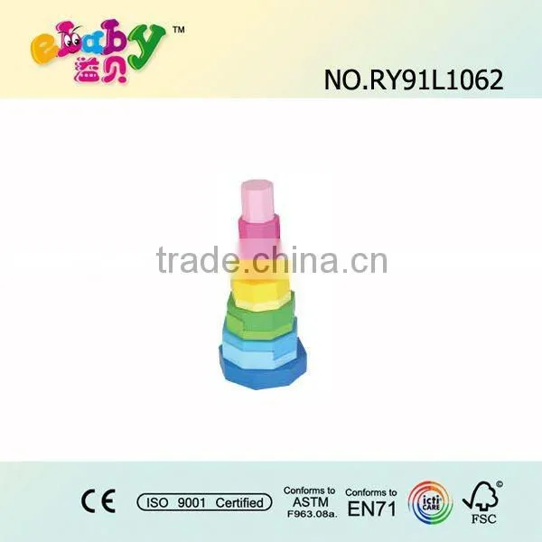 Wooden stacking toy