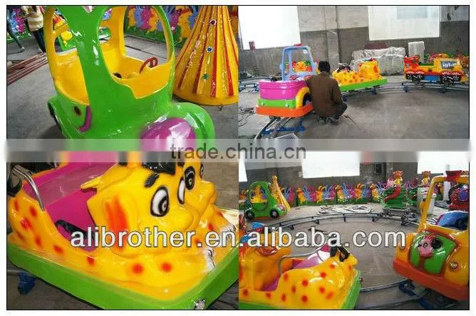 attractions children rides park amusement electric track train