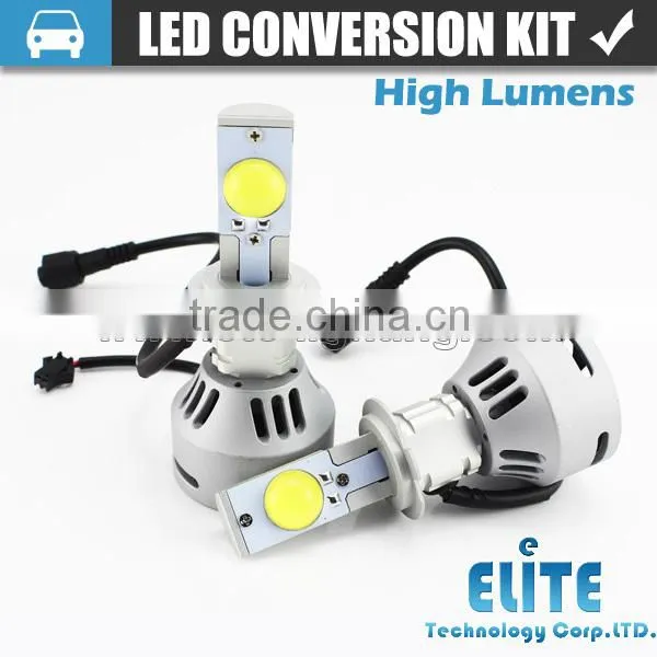 high quality led car headlamp H7 headlight conversion kit