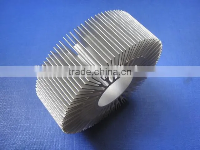 sunflower anodized aluminium heat sink