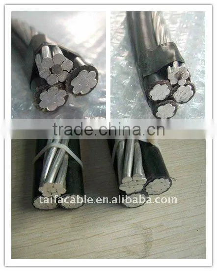 Overhead AAC AAAC ACSR Aluminum alloy XLPE/PE insulation ABC cable