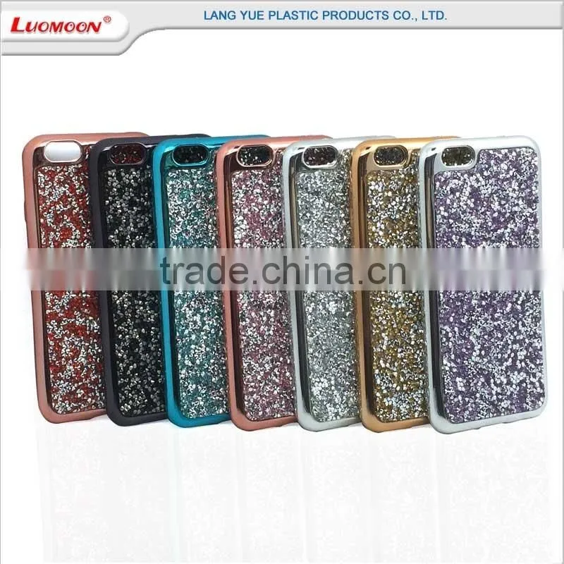 with floating diamond tpu back cover phone case for oppo f1 a35 a35t r827 r9