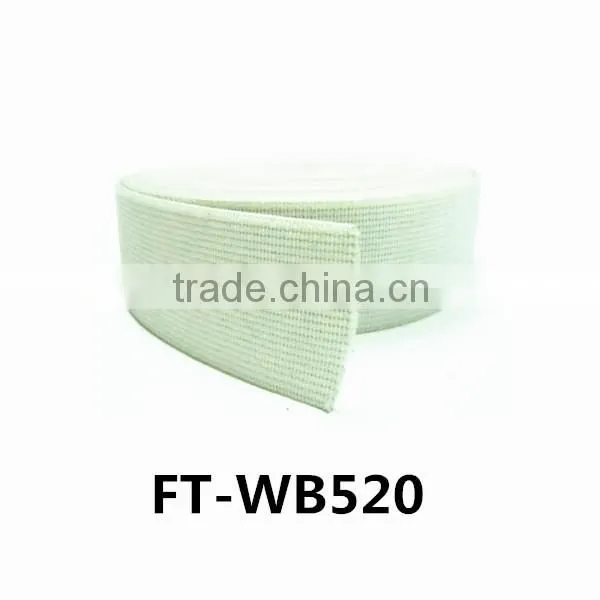 Garment Use White Elastic Band, Elastic Webbing 10-80mm Wide