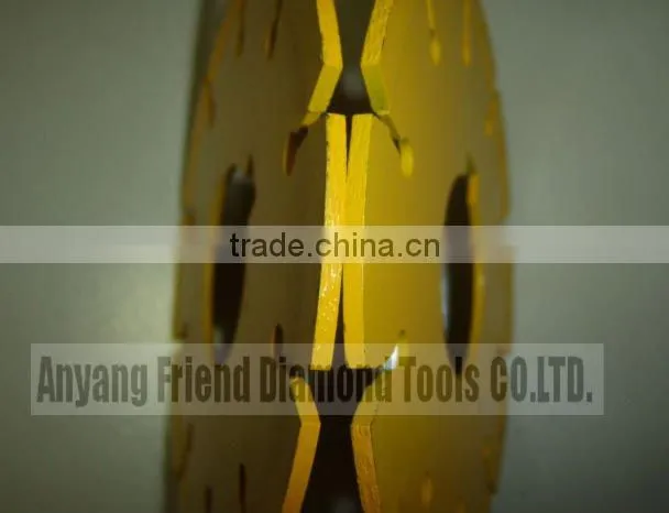 durable diamond knurling saw blade for road