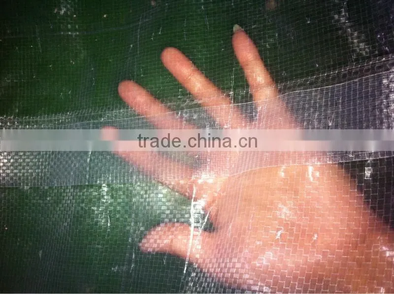 plastic tarpaulin cover fabric to protect cherries against rain