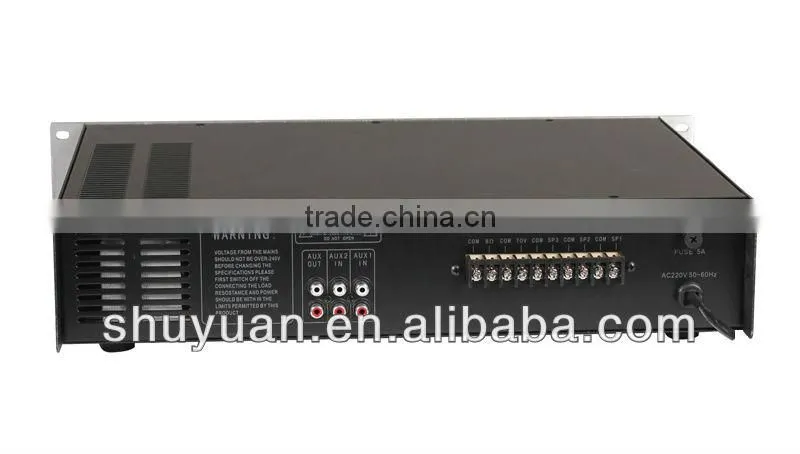 110W 2U audio amplifier with MP3/FM/SD/Antenna