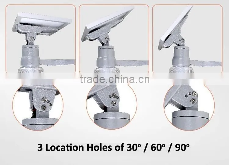 6w led apple IP65 PIR sensor solar led garden light