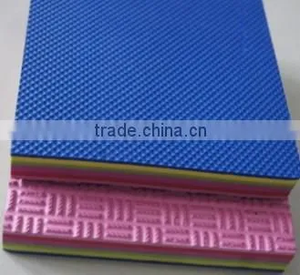 Slipper rubber sole sheets for shoe sole