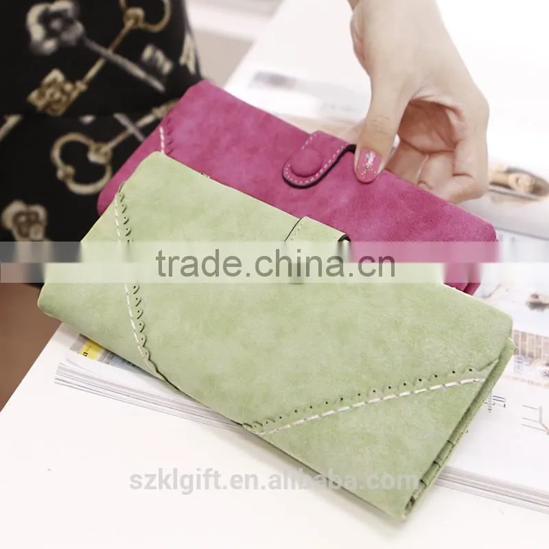 Professional wallet with mobile phone holder violet purse wallet alligator wallet