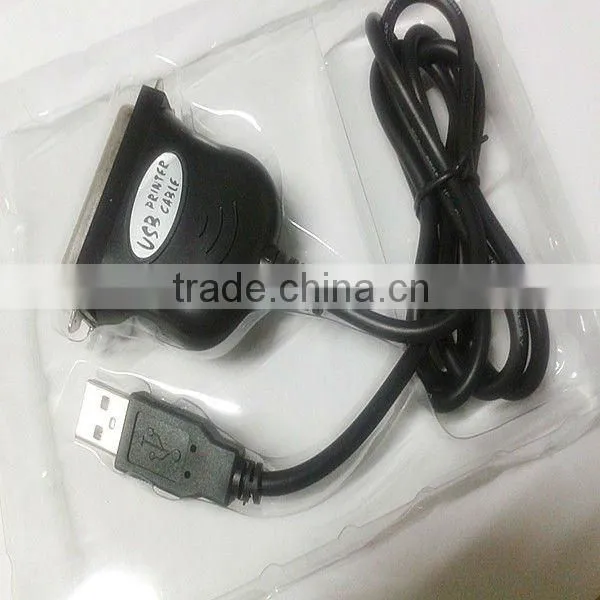 excellent quality usb to parallel printer cable driver with package