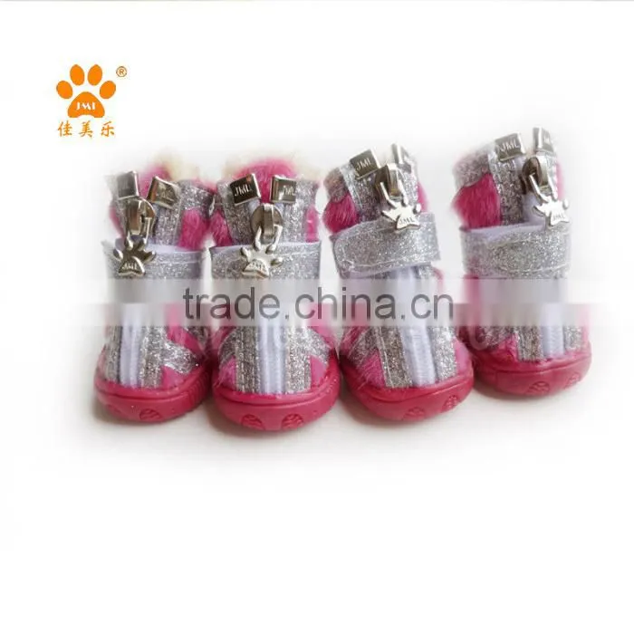 JML Private Label Pet Products Winter Pet Boots Dog Anti-slip Shoes