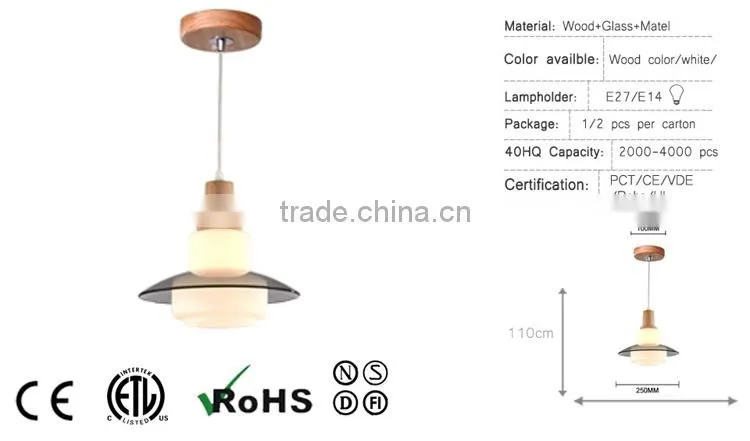 new design guzhen waterproof indoor pendant light