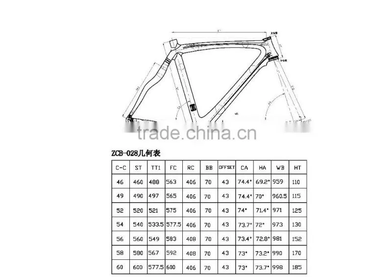 Full carbon road bicycle black color cheap complete carbon fiber road bike for racing