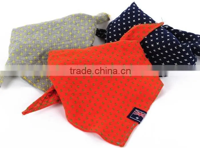 High Quality Cotton Pet Bib, Dog Scarf, Dog Grooming Products, Dog Collars