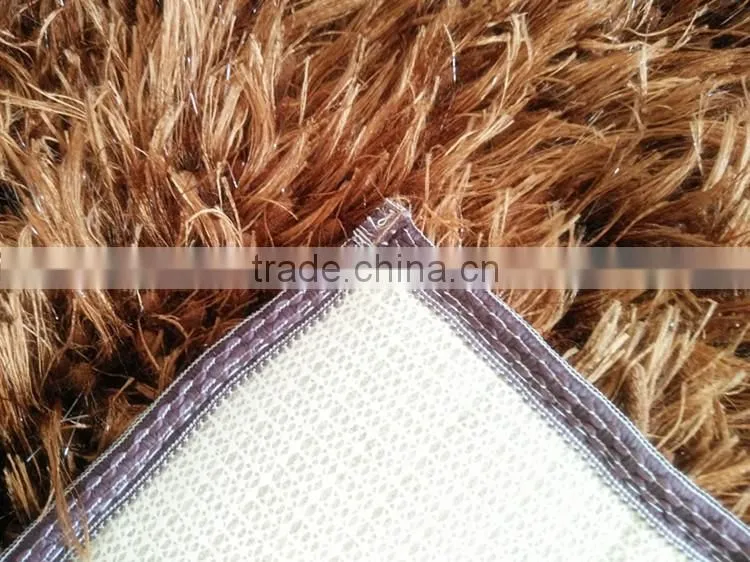 microfiber fluffy chenille home rug