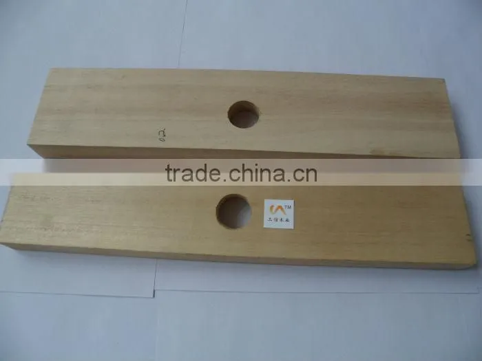 FSC paulownia brash holder board for cleaning product