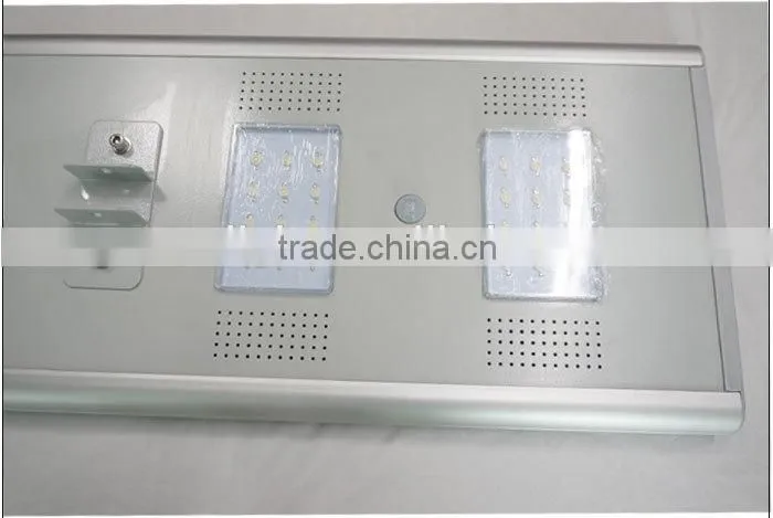 New Product!!!With Sensor Control Energy Saving Bridgelux 40W All In One Solar LED StreetLamp