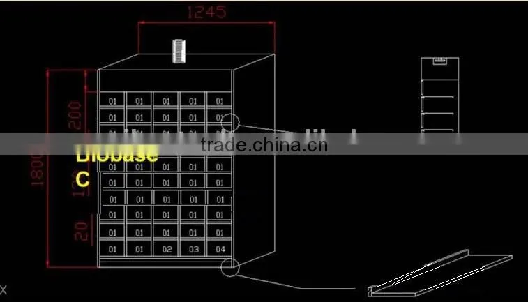 Laboratory Furniture--Coat Racks--lab series and cleaning factories series