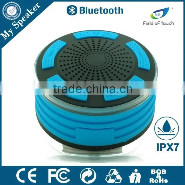 New product hot selling shower wireless waterproof bluetooth speaker