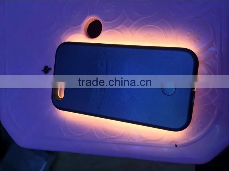 led phone case with power bank as customized personal logo for iphone 6/6s/6+/6s+