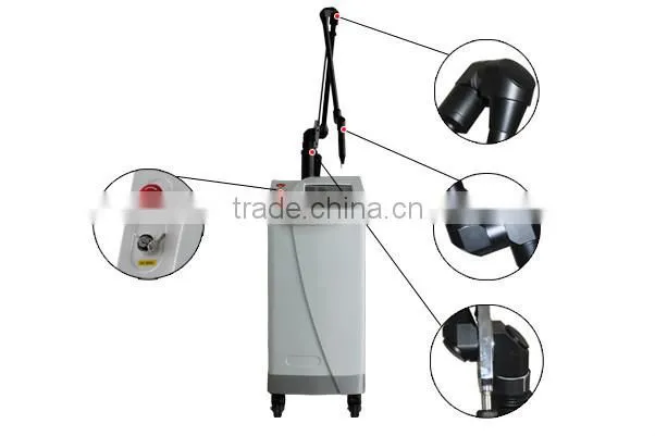 ce approved medical 1064/532nm photoelectric q switch nd yag tattoo removal laser for sale