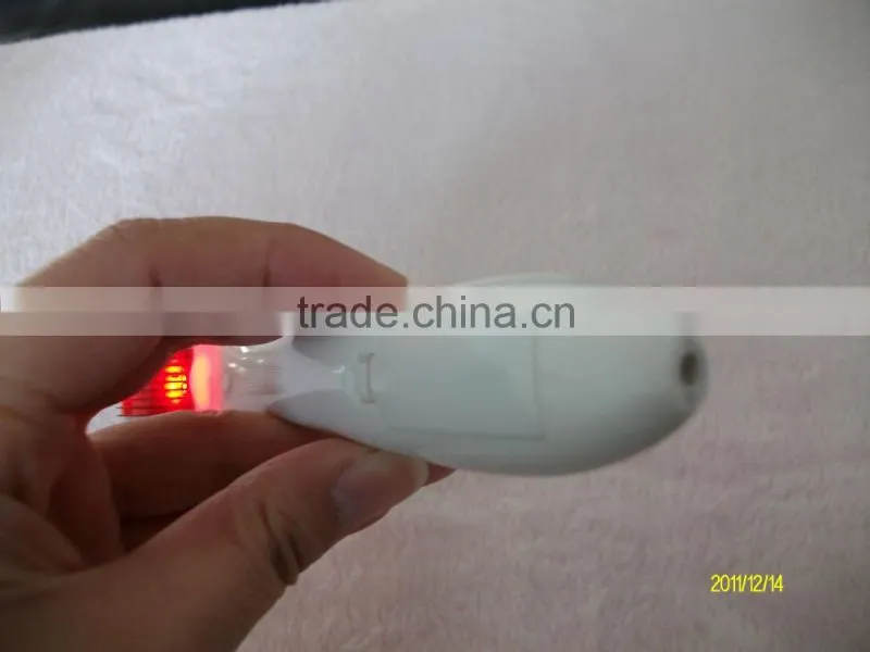 changeable heads titanium LED derma roller,vibarting roller