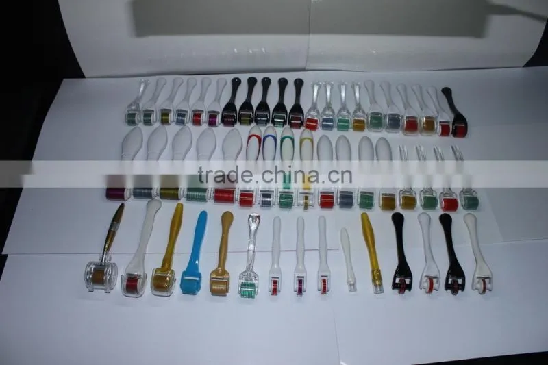 skin derma roller micro needle roller changeable heads 600 pins DRS derma roller price L013A for anti aging wrinkle removal