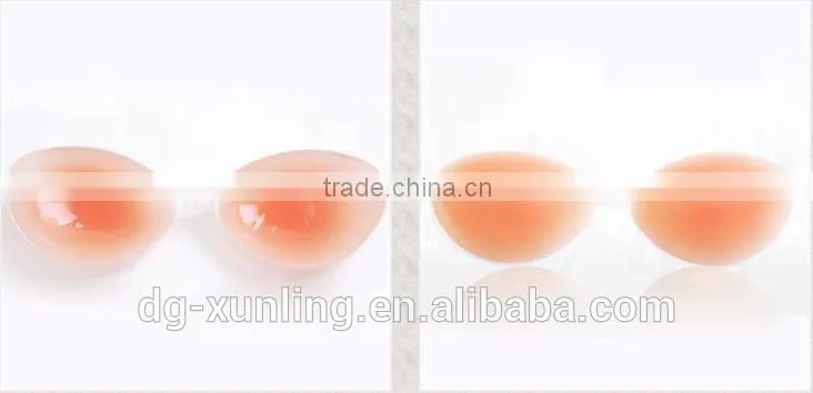 2016 Lady's Sexy Stealth Silicone Adhesive Stick On Gel Push Up Invisible Strapless Backless Bra Cup A B C D E Silicone bra
