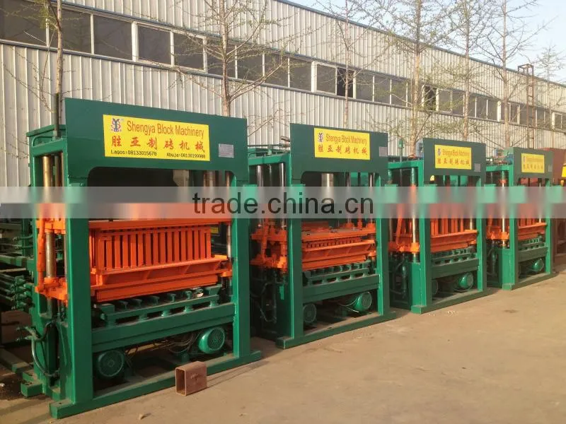 Cheap price profitable QT5-20 fully automatic hydraulic concrete block machine easy operation brick production line for building
