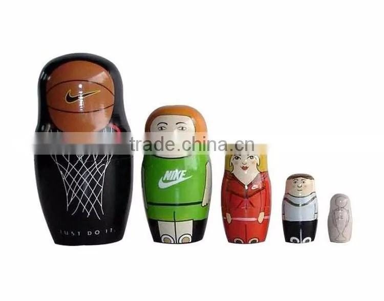 Custom Russian wooden Doll set